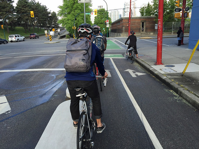 vancouver bike lanes